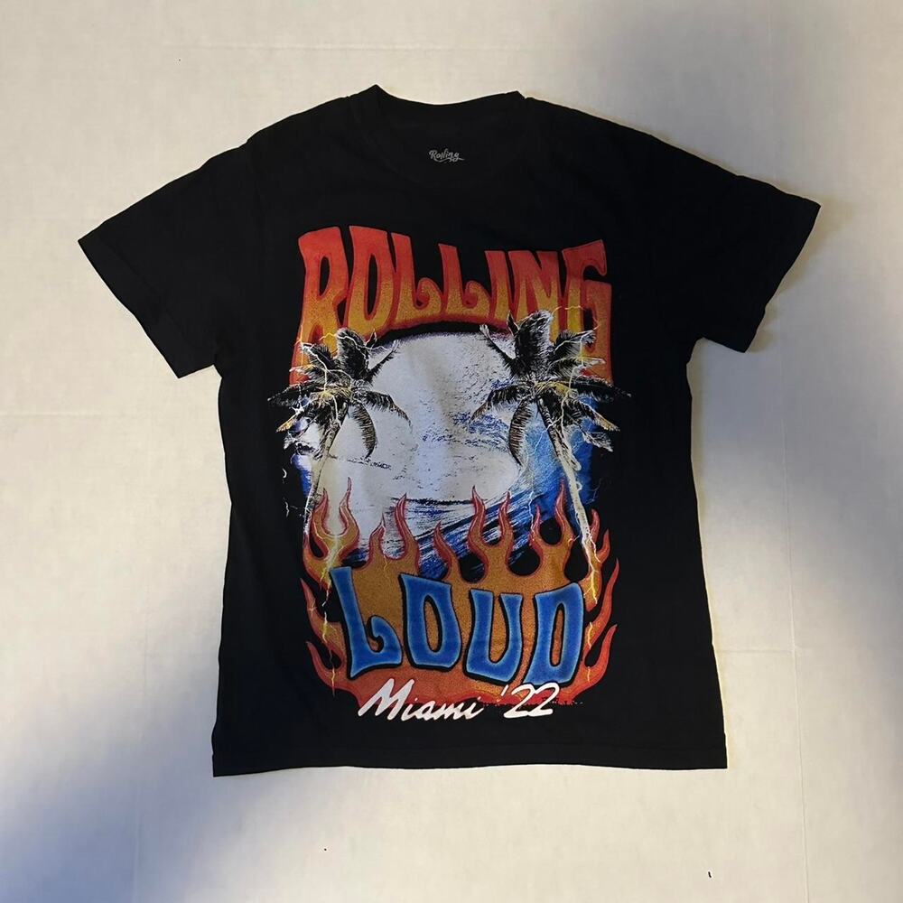 Rolling Loud Miami 2022 Lineup Tee - Unisex Adult Small